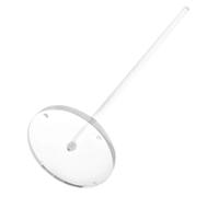 Veemoon Freestanding Toilet Paper Holder Stand Bathroom Roll Paper Organizer Acrylic Storage Rack for Spare Toilet Roll Bathroom Storage Unit