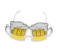 Veemoon Funny Beer Mug Sunglasses Creative Tropical Party Glasses Lightweight Photo Booth Props for Hawaiian Luau Beach Birthday Wedding Festive Supplies
