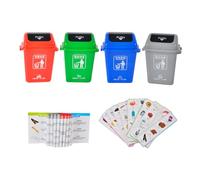 Veemoon Garbage Sorting Set for Early Educational Trash Classification Plaything Preschool Learning Game Environmental Protection Tabletop