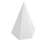 Veemoon Geometrical Sculpture Model for Drawing Practice Smooth Surface Sketch Statue Teaching Aid for Art Students Creative Desktop Ornament for Visual Art Enhancement