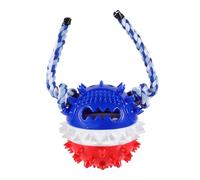 Veemoon Gift Treat or Friends round Family, Design Creative a Boring Interactive Chew Toy with Tpr Material Helps Teeth Cleaning Kills Puppy Dog Dogs Pet Who Owns