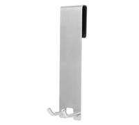 Veemoon Glass Shower Door Hook Metal Hook 304 Stainless Steel Silver Simple Style Design Strong Load-Bearing Will Not Fall Easily Bathroom Sundries Storage Hanger
