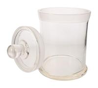 Veemoon Glass Specimen Jar 1200ml with Ground Stopper and Wide Mouth, round Lab Sample Container Supporting Scientific Experiments and Secure Seal Protection for Industrial Lab Container