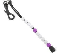 Veemoon Golf Stroke Count Beaded Wristband Lightweight Portable Golfing Tool for Outdoor Use by Golfers