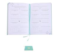 Veemoon Gratitude Journal Diary A5 Hardcover Daily Self-care Notebook for Women Mindfulness Reflection and Wellness Habit Tracker