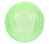 Veemoon Green 12cm Hamster Running Ball for Small Pets, Interactive Rolling Exercise for Hamsters and Small Animals, Active Plastic Teaser Ball for Pet Play and Fitness