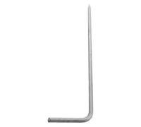 Veemoon Grounding Rod Earthing Stake Stainless Steel with Rapid Conductivity and Easy Installation Silver for Electric Fence and Antenna Outdoor Use