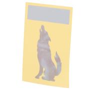 Veemoon Guitar Decals Inlay Wolf Pattern Pvc Stickers for Guitar Fretboard Decoration with Unique Design