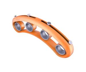 Veemoon Guitar Finger Expander Tool for Beginners Finger Strengthening and Hand Gesture Practice, Made of Abs, Silica Gel and Stainless Steel, Suitable for Playing Banjo and Ukulele