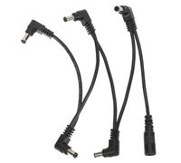 Veemoon Guitar Pedal Power Supply Cable 5-Way Daisy Chain Effector Wire for Stage Use Professional Guitar Accessories Power Cord