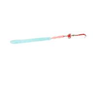 Veemoon Guqin Cleaning Brush Portable Instrument Cleaning Tool with Long Flannel Bristles and Plastic Handle Easy to Store for Dust Removal and Musical Instrument Care Random Color
