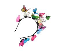 Veemoon Hair Hoops 3d Headwrap Adjustable Plastic Hair Accessories for Women Elegant Creative Design Adds Sparkle Suitable for Homecoming and Mother's Day