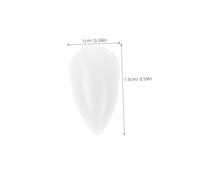 Veemoon Halloween Vampire Fangs Comfortable Cosplay Teeth with Terrifying Demon Design for Halloween Party Birthday and Film Shoot Accessories