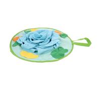 Veemoon Hamster Snuffle Mat Small Pet Foraging Mat Rabbit Feeding Cushion for Scent Training Enhances Natural Foraging Instincts and Mental Stimulation