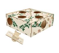 Veemoon Hamster Tunnel Maze Large Pet Plaything for Small Hamsters Gerbils and Rats Smooth Edges Climbing and Running Labyrinth for Healthy Exercise and Stress Relief Easy to Clean Small