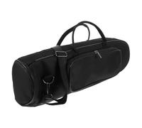 Veemoon Hand-held Trumpet Bag Portable Oxford Cloth Storage Case with Practical Design and Tuning Tools Trumpet Single Shoulder Bag for Graduation Party
