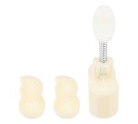 Veemoon Hand Press Mooncake Mold 50g Peanut Flower Pattern Pastry Baking Tool for Green Bean Cake DIY Moon Cake Maker with 2 Molds for Home Baking