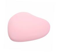 Veemoon Heart Shaped Pink Manicure Hand Rest Cushion Soft Arm Pillow for Nail Techs Portable Nail Salon Mat and Home Use