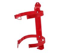 Veemoon Heavy Duty 2kg Fire Extinguisher Bracket Adjustable Wall Mount for Home Office Boat and Vehicle Simple Wall Installation Space Saving Holder Multiuse Fire Extinguisher Mount Kit