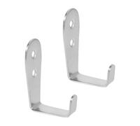 Veemoon Heavy Duty Metal Bunk Bed Ladder Hook Bracket Easy Installation and Secure Support 2pcs with 34mm Thickness Space-Saving Design, Suitable for Bed and Ladder Use in Dorm