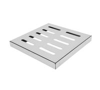 Veemoon Heavy Duty Stainless Steel Trench Drain Grate Cover Corrosion Resistant Outdoor Drainage Grille for Driveway Garage Kitchen Efficient Debris for Sewer and Drains