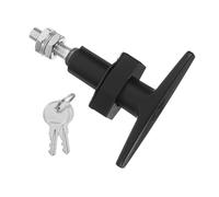 Veemoon Heavy Duty T Handle Cabinet Door Lock with Key Compression Latch for Rv Cabinet Latches Versatile Swing Knob Lock for Mailbox Equipment and Drawer Security