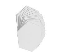 Veemoon Hexagonal Mirror Wall Stickers Modern Unique Plastic for Smooth Walls 12pcs DIY Removable Silver Acrylic Mirror Decals for Kitchen and Dining Room