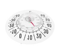 Veemoon High Accuracy Analog Temperature Gauge with Suction Cup for Indoor and Outdoor Window Mounting Multipurpose Indoor Outdoor for Home Garden Greenhouse Use