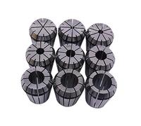 Veemoon High Precision 9pcs Er32 Spring Collets Lathe Chuck Tools for CNC Milling Lathe Machine