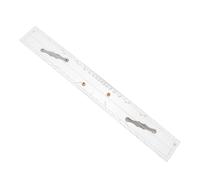 Veemoon High Precision Acrylic Parallel Ruler for Navigation Drawing Chart Measuring Tool with Consistent Angles Durable Drafting Instrument for Ship Captains Pilots and Ocean Research