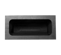 Veemoon High Purity Graphite Ingot Mold Crucible for Melting and Casting Non-Ferrous Metals with Excellent Thermal Conductivity and Stability, for Test Analysis and Educational Use