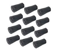 Veemoon Hiking Poles Caps Rubber Tips for Trekking Poles Covers Anti-slip Foot Pads 12pcs Protective Tips for Walking Sticks Hiking Outdoor