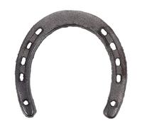 Veemoon Home Accessories Cast Iron Horseshoe Wall Decor: Horseshoe Medium Metal Wall Art Decor Western Rustic Horse Shoes Feng Shui Hanging Ornament for Luck Farmhouse Indoor Outdoor Home Decor