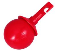 Veemoon Hook Type Rolling Ball Cane Tip for Blind Walking Stick Red Accessory for Visually Impaired Easy Install Assistive Device for Stability and Protection