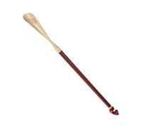 Veemoon Horse Head Long Handle Shoehorn in Rosewood and Brass for Home