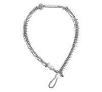 Veemoon Hose Whip Cable Safety for 1/2"- 1-1/4" Diameter Pressure Hydraulic Hoses Check - 1/8" X 23.6" Whip Restraint Safety Cable, Stainless Steel Sturdy