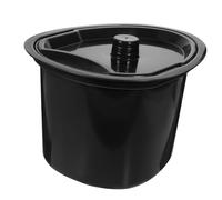 Veemoon Household Chamber Pot with Lid Plastic Urinal Spittoon for Elderly and Disabled Durable and Comfortable Commode Bucket for Bedroom and Bathroom Use Odor Isolating Design