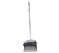 Veemoon Household Dustpan and Broom with Soft Bristles Ergonomic Long Handle Sweeping Brush for Home Cleaning Efficient Garbage Collection Random Style for Kitchen and Bathroom