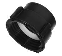 Veemoon IBC Sturdy Fine to 2 Inch Tote 75mm Coarse Adapter Thread Tank Connector with Thickened Seal Rubber and Easy to Replace for Garden Irrigation Oil Applications,