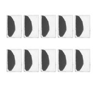 Veemoon Iron Filing Cases Material 10pcs with Magnetic Iron Powder Magnetic Field Visualisation Tool for Science Education and Physics Lab Experiments for Classroom and Outdoor