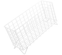 Veemoon Iron Rabbit Hay Feeder Metal Frame Storage Holder for Small Bunny Cage Accessory Rabbit Feeder