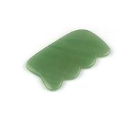 Veemoon Jade Gua Sha Facial Massager Natural Aventurine Stone Board for SPA Acupuncture Scraping Tool gua sha Comb Facial Massaging Jade Scraping Comb Face Tool