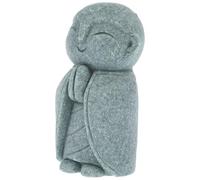 Veemoon Japanese Jizo Bodhisattva Buddha Statue Retro Sandstone Sculpture Home and Garden Prayer Ornament Zen Desktop Decor
