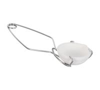 Veemoon Jewelry Casting Crucible Set for Gold and Silver Melting with High Temperature Resistant Ceramic Cup and Handheld Tongs, 250g Capacity for Creative Exploration and Home Smelting