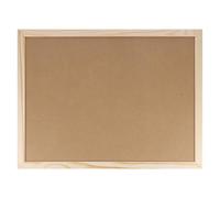 Veemoon Khaki Cork Board Reminder Message Board with Creative Simple Design, Protects Wall and Not Easy to Break, for Home, Office Or Classroom Use