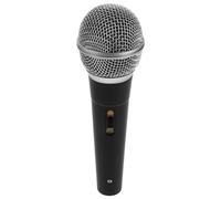 Veemoon Kids Pretend Microphone Toy Fake Microphone Portable Plastic Pretend Play Mic Props for Role Play Stage Public Speaking Skills for Halloween Christmas Cosplay Music Birthday Party Favors