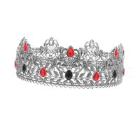Veemoon King Crowns: Prince Crown Birthday Party Tiaras Boy Hair Accessories Vintage Tiara Headdress For Birthday Prom Halloween Costume Cosplay Dress Up