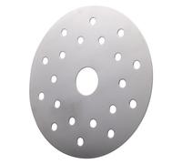Veemoon Kitchen Accessory Heat-Conduction Fin for Casserole Pot Stainless Steel with Smooth Edges and Rust Prevention, Silver Suitable for Induction Cooker Use