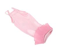 Veemoon Kitten Surgical Suit for Cats Postoperative Breathable Spay Onesie, Pink Small Size for 3-6 Lbs, Pet Surgery Clothes for Abdominal Wound Care and Skin Protection