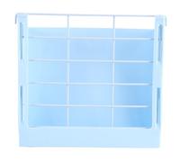 Veemoon Large Capacity Rabbit Hay Rack Fixing Stand with Storage Holder for Guinea Pigs Chinchillas Small Pets Minimizes Waste and Keeps Cage Clean Easy to Fix and Use Sky Blue